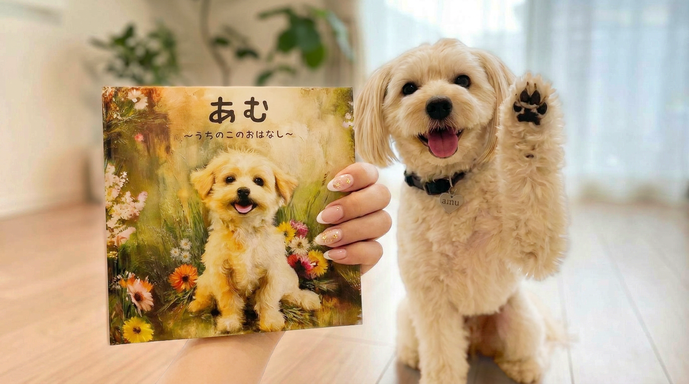ペット写真の撮り方｜絵本映えする一枚を撮るコツ